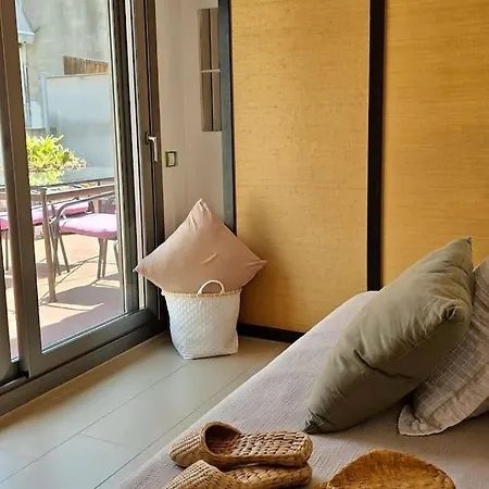 Penthouse 100m From Sea With Terrace, Near Bcn Mataro