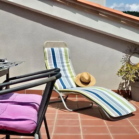 Apartment Penthouse 100m From Sea With Terrace, Near Bcn