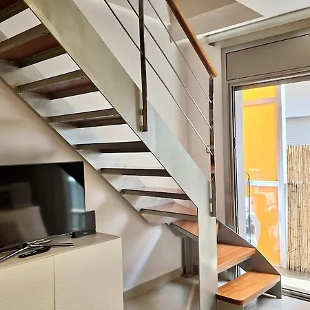 Penthouse 100m From Sea With Terrace, Near Bcn Apartment Mataro